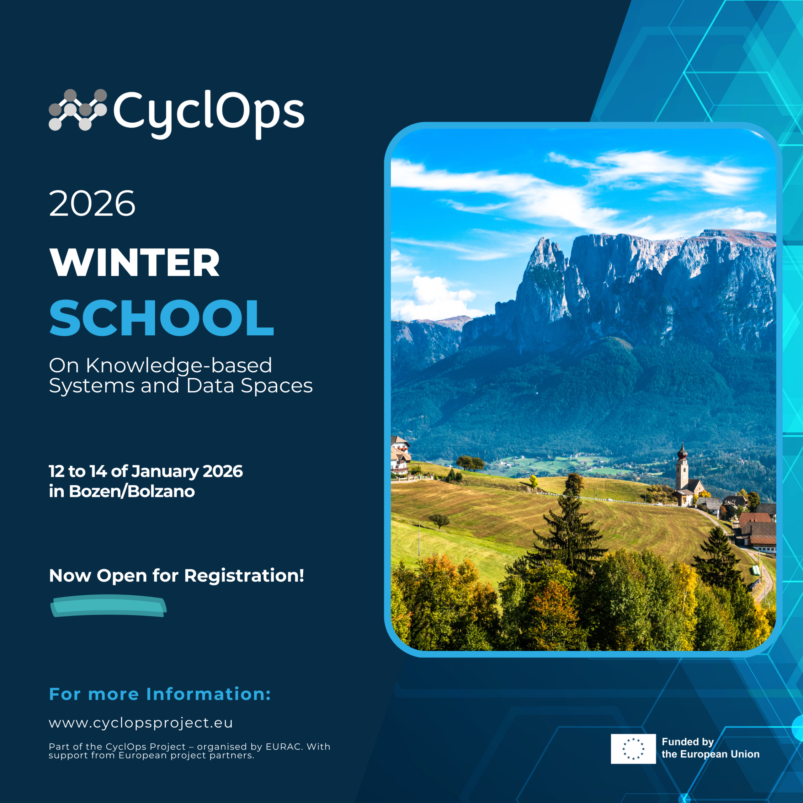 CyclOps Winter School on Knowledge-based Systems and Data Spaces