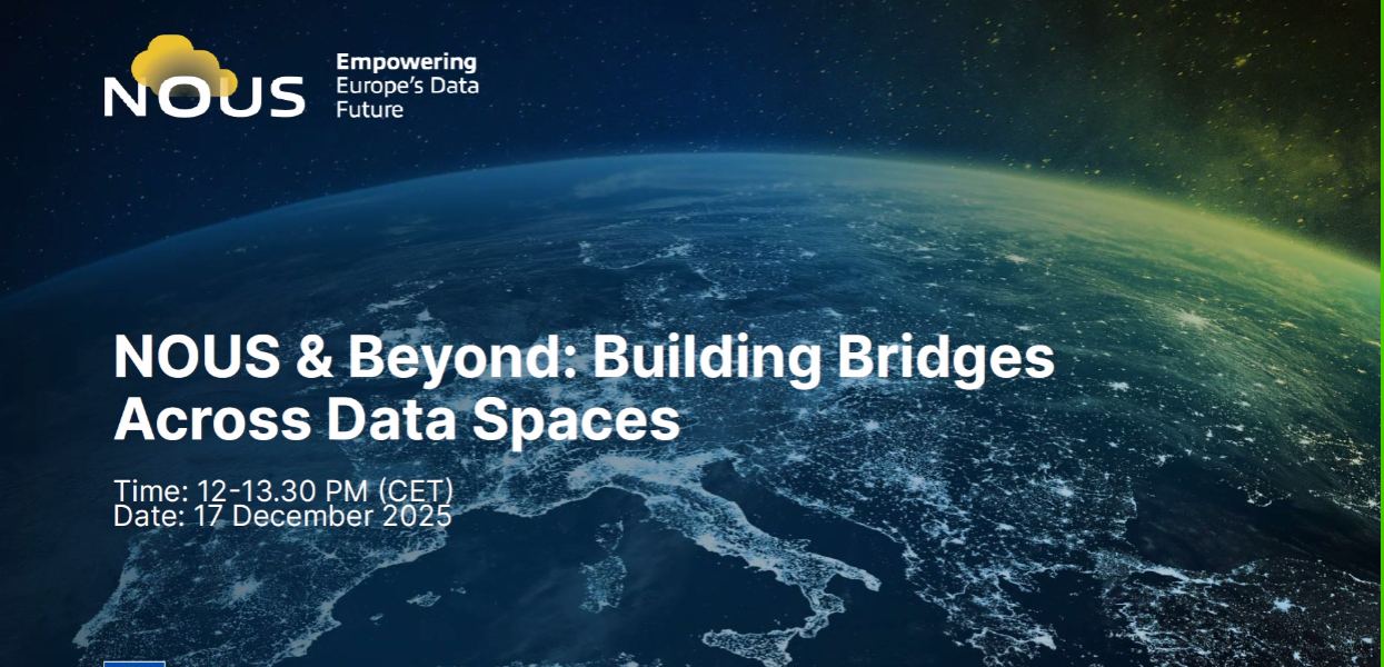 CyclOps' participation in NOUS & Beyond workshop: Building Bridges Across Data Spaces