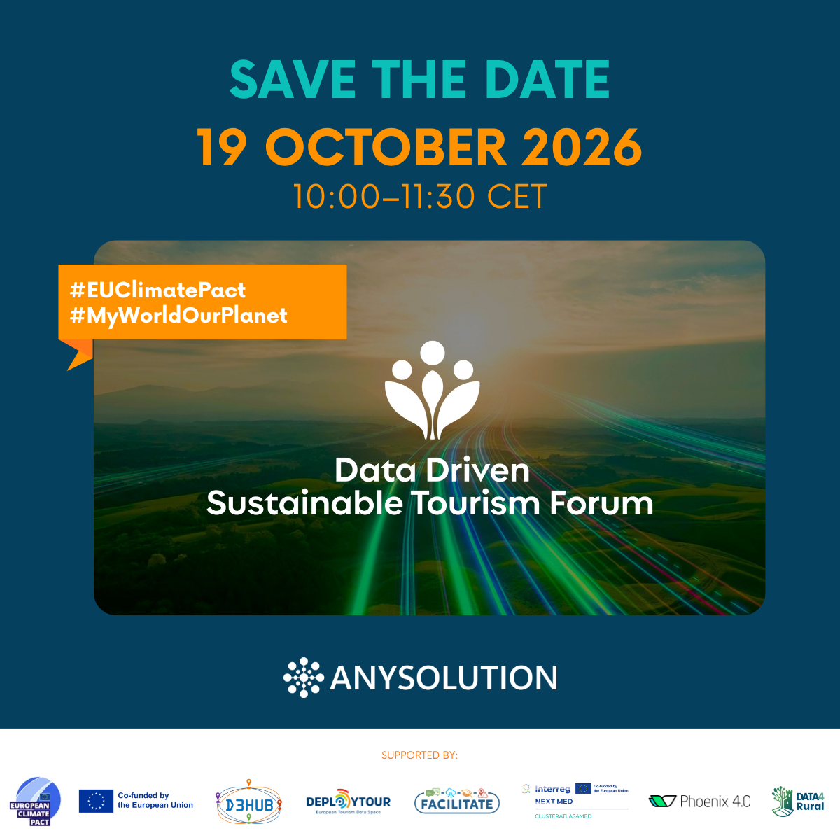 Data-Driven Sustainable Tourism Forum